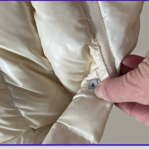 Sale🔥Moncler Armco Giubbotto Down Puffer Jacket / Vest Convertible Ivory Size 4 - Picture 7 of 13